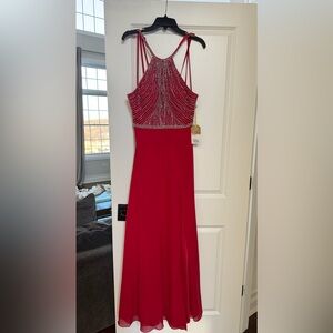 ✨✨SALE✨✨ Red Beaded Prom Dress